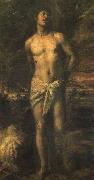  Titian Saint Sebastian oil painting on canvas